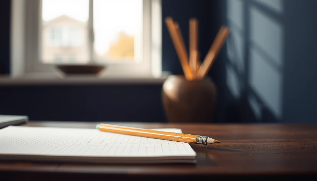 A pencil lying across a pad of squared paper on a dark desk by a window, ready for a PFIC tax calculation